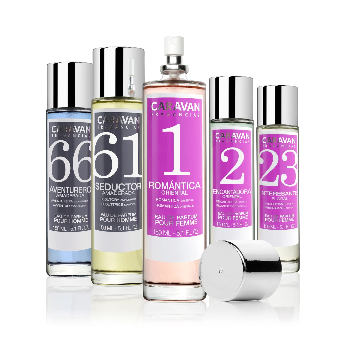 4x Caravan Men's Perfume No. 66 - 150ml.