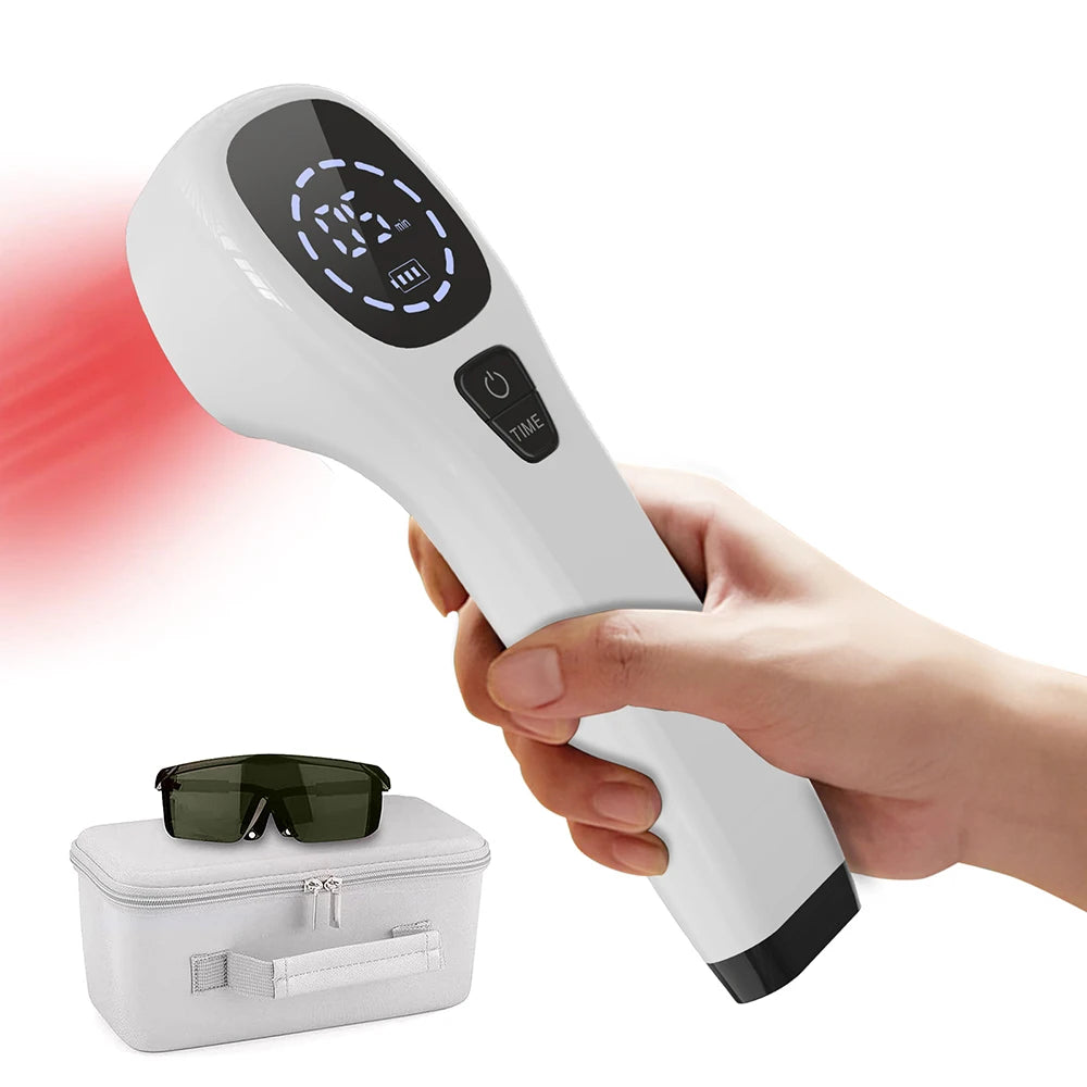 KTS Body Pain Laser Therapy Device 2x808nm LLLT Physiotherapy Equipment for Knee Pain Relief Arthritis Frozen shoulder Pet Pain