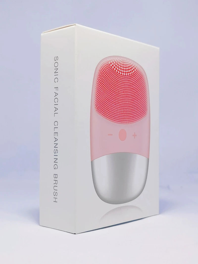 Electric Face Cleansing Brush Sonic Electric Facial Cleanser Facial Cleansing Brush Skin Scrubber Skin Massager Skin Care Tools