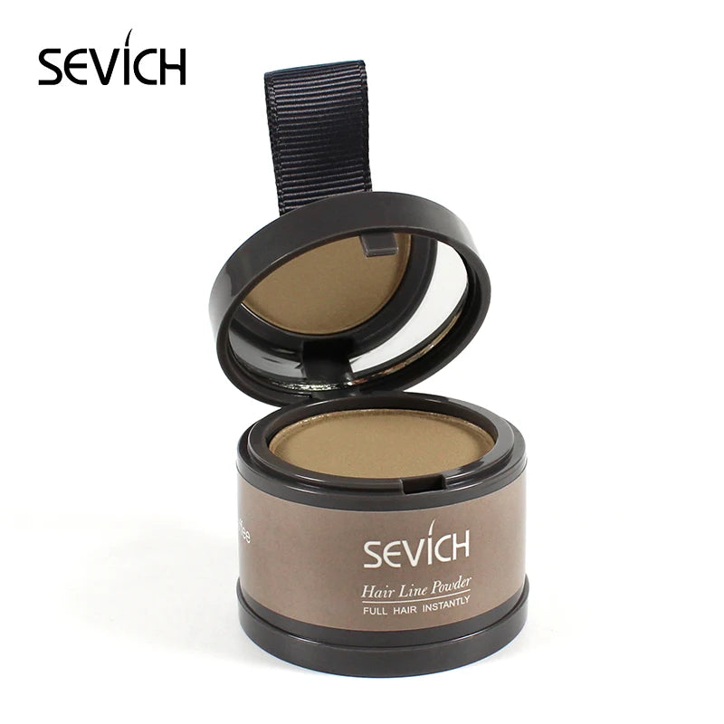 Sevich Hairline Powder 4g Hairline Shadow Powder Makeup Hair Concealer Natural Cover Unisex Hair Loss Product