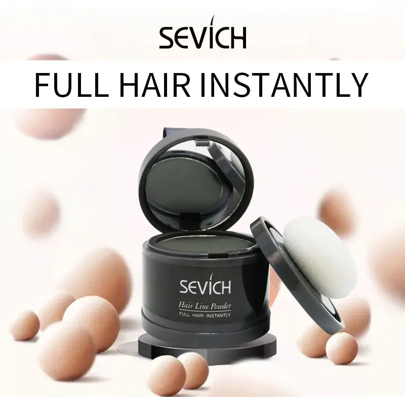 Sevich Hairline Powder 4g Hairline Shadow Powder Makeup Hair Concealer Natural Cover Unisex Hair Loss Product