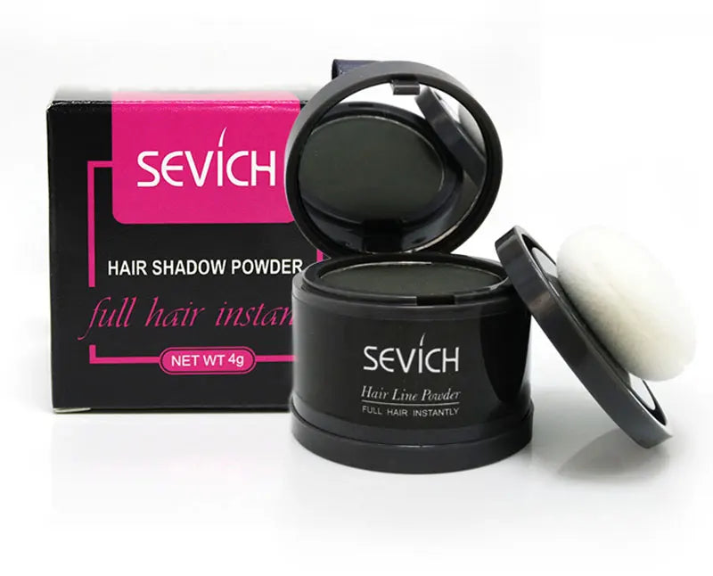 Sevich Hairline Powder 4g Hairline Shadow Powder Makeup Hair Concealer Natural Cover Unisex Hair Loss Product