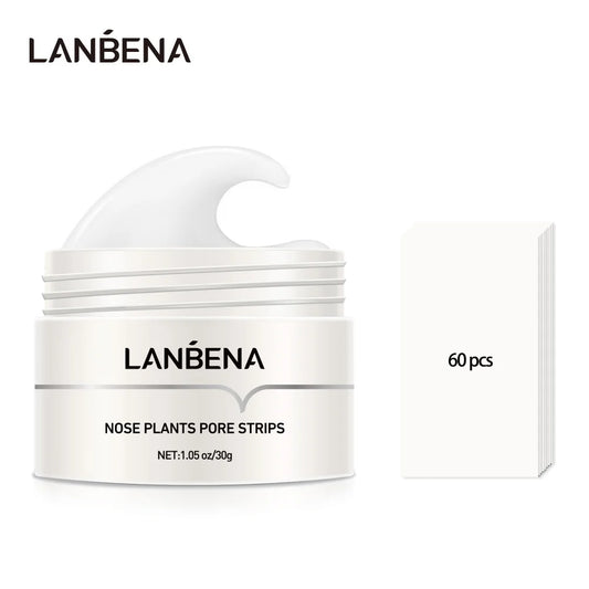 LANBENA New Style  Blackhead Remover Nose Mask Pore Strip Black Mask Peeling  Black Deep Cleansing Skin Care Beauty Health