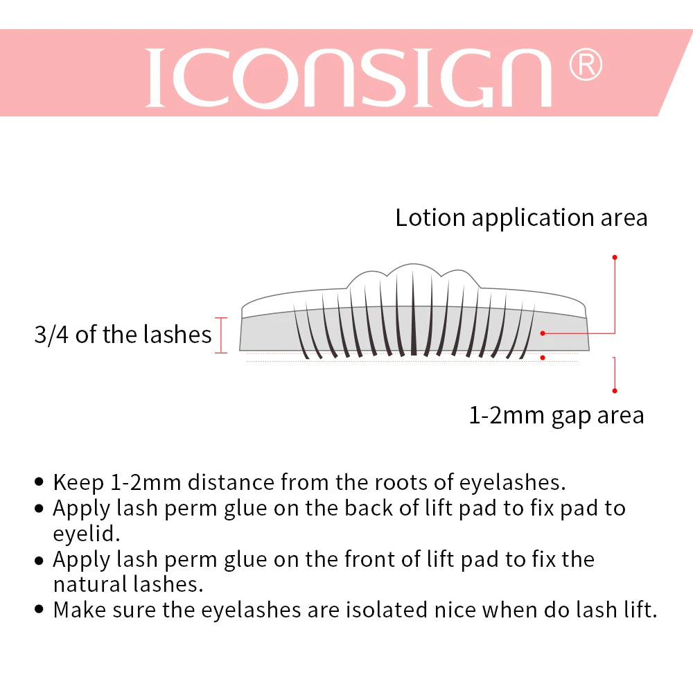 Dropshipping ICONSIGN Lash Lift Kit Lifiting Eyelash Eyelash Enhancer Eyelash Lifting Kit Lash Perm Eye Makeup Can Do Your Logo