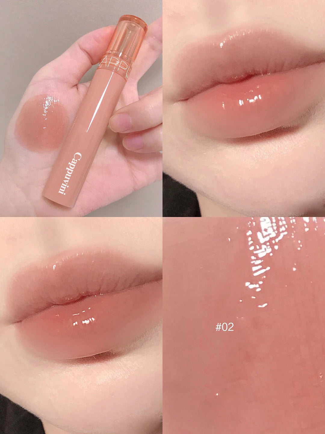 Beauty Juice lip glaze gummy jelly mirror water gloss lip glaze female affordable lipstick student makeup