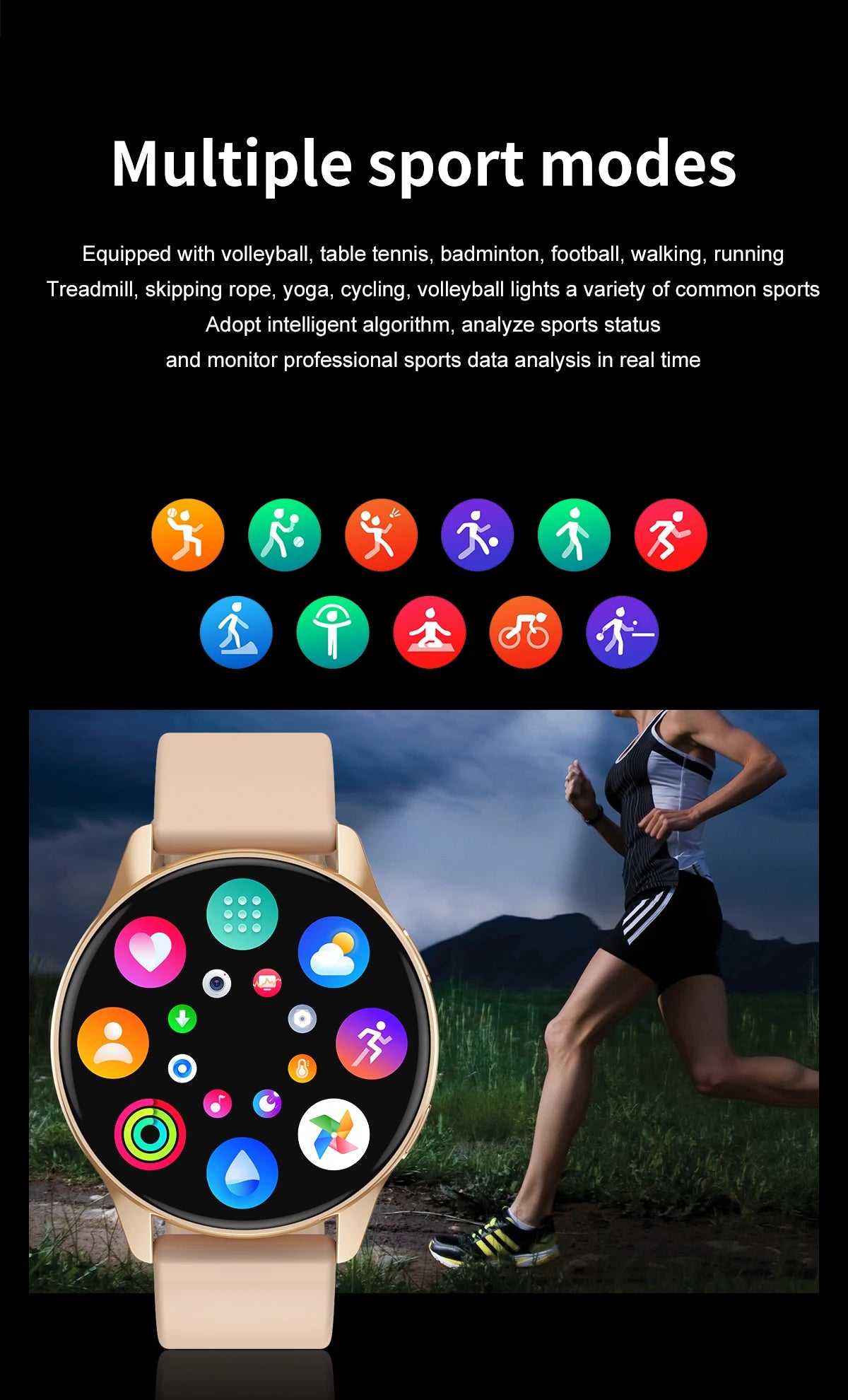 LIGE Men Smart Watch Women Heart Rate Blood Pressure Monitoring Bluetooth Call Smart Watches Men IP67 Waterproof Men Smartwatch