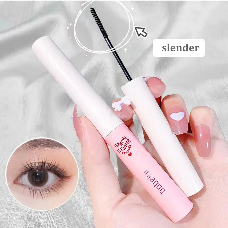 Ultra-fine Small Brush Head Mascara Lengthening Black 3D Lash Eyelash Extension Eye Lashes Long-wearing Black Color Mascara