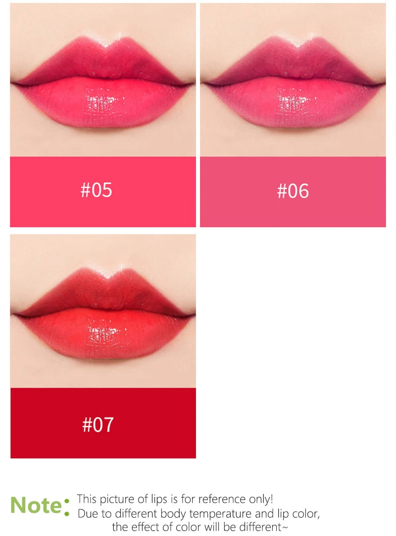 Spring Aloe Vera Moisturizing Lipstick Long Lasting Nouritious Lip Balm Temperature Changing Color lipgloss Lip Makeup Comestics