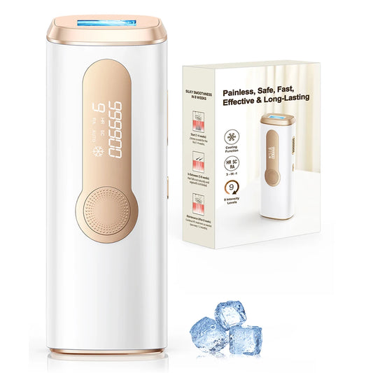 JOOYEE IPL Hair Removal Device Laser 999900 Flashes Facial Legs Arms Body Bikinis Epilator For Women Men Home Safe Hair-Remover