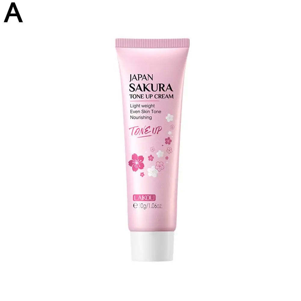 LAIKOU Japan Sakura Essence Cream Cherry Blossom Facial Cream Moisturizing Shrink Pores Cosmetics Collagen Skin Care