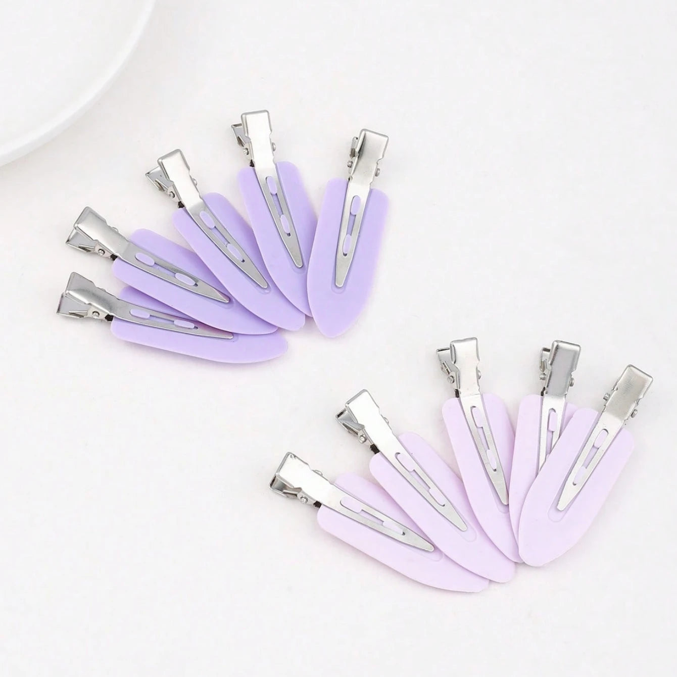 10pcs/set No Bend Seamless Hair Clips Side Bangs Barrette Makeup Washing Face Accessories Women Girls Styling Hairpins