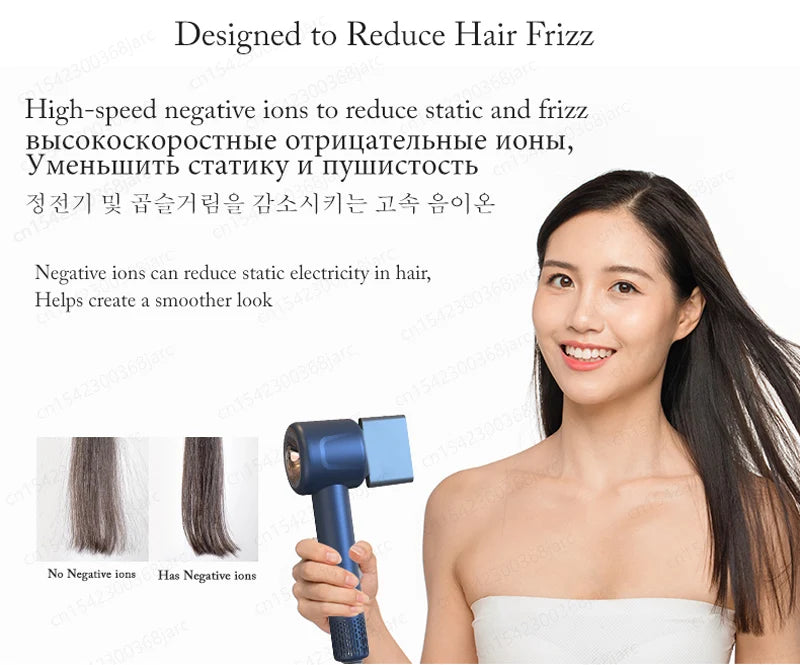 Professional Super Hair Dryer Negative Ion Quick Dry Leafless Hair dryers Salon Home Appliances Constant Temperature Hair Care