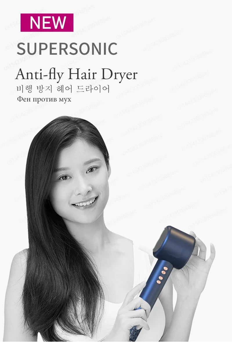 Professional Super Hair Dryer Negative Ion Quick Dry Leafless Hair dryers Salon Home Appliances Constant Temperature Hair Care