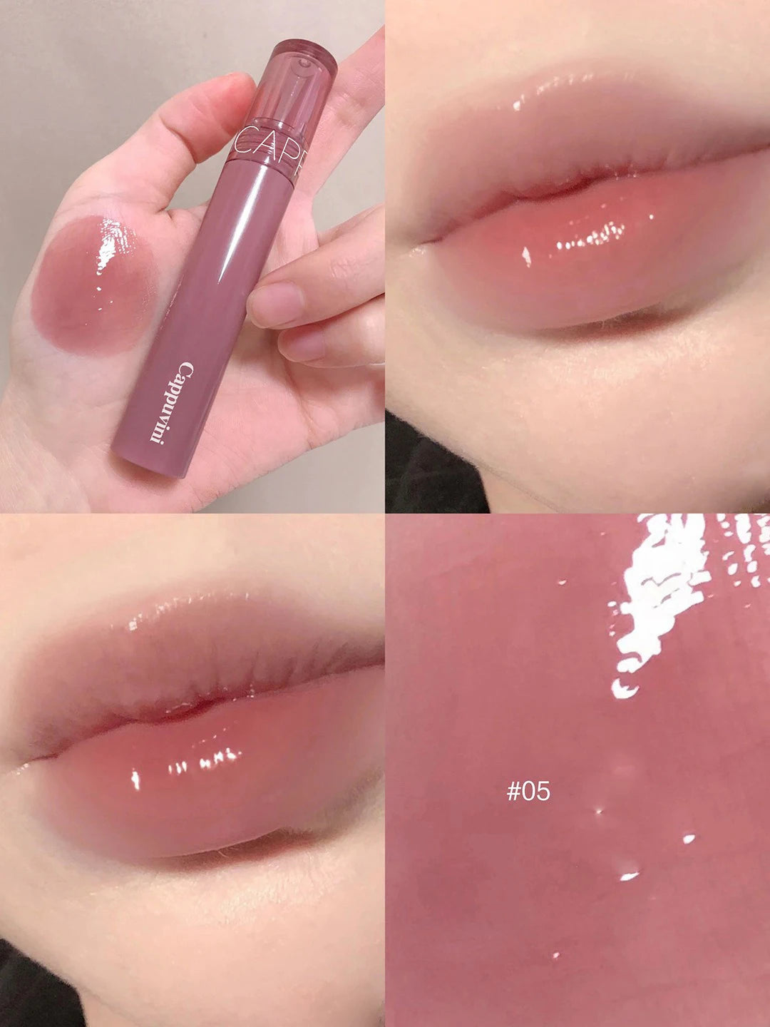 Beauty Juice lip glaze gummy jelly mirror water gloss lip glaze female affordable lipstick student makeup