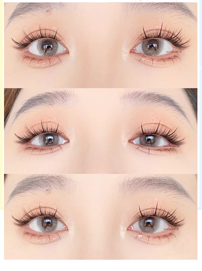 Brown Sunflower False Eyelashes Black Natural Manga Lashes Anime Eyelashes Large Capacity Eyelashes Extension Chinese Makeup