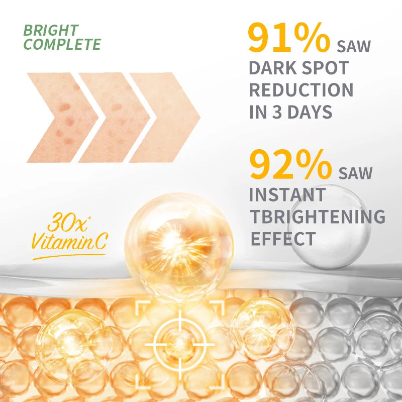 Garnier Bright Complete 30 Times Vitamin C Nicotinamide Enhanced Essence Facial Repair Essence Acne Removing Beauty Product