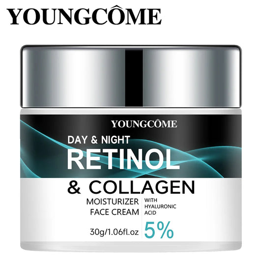 YOUNGCOME Retinol Collagen Moisturizing Cream Promotes Skin Elasticity and Luster Nourishing Brightening Improve Skin Texture