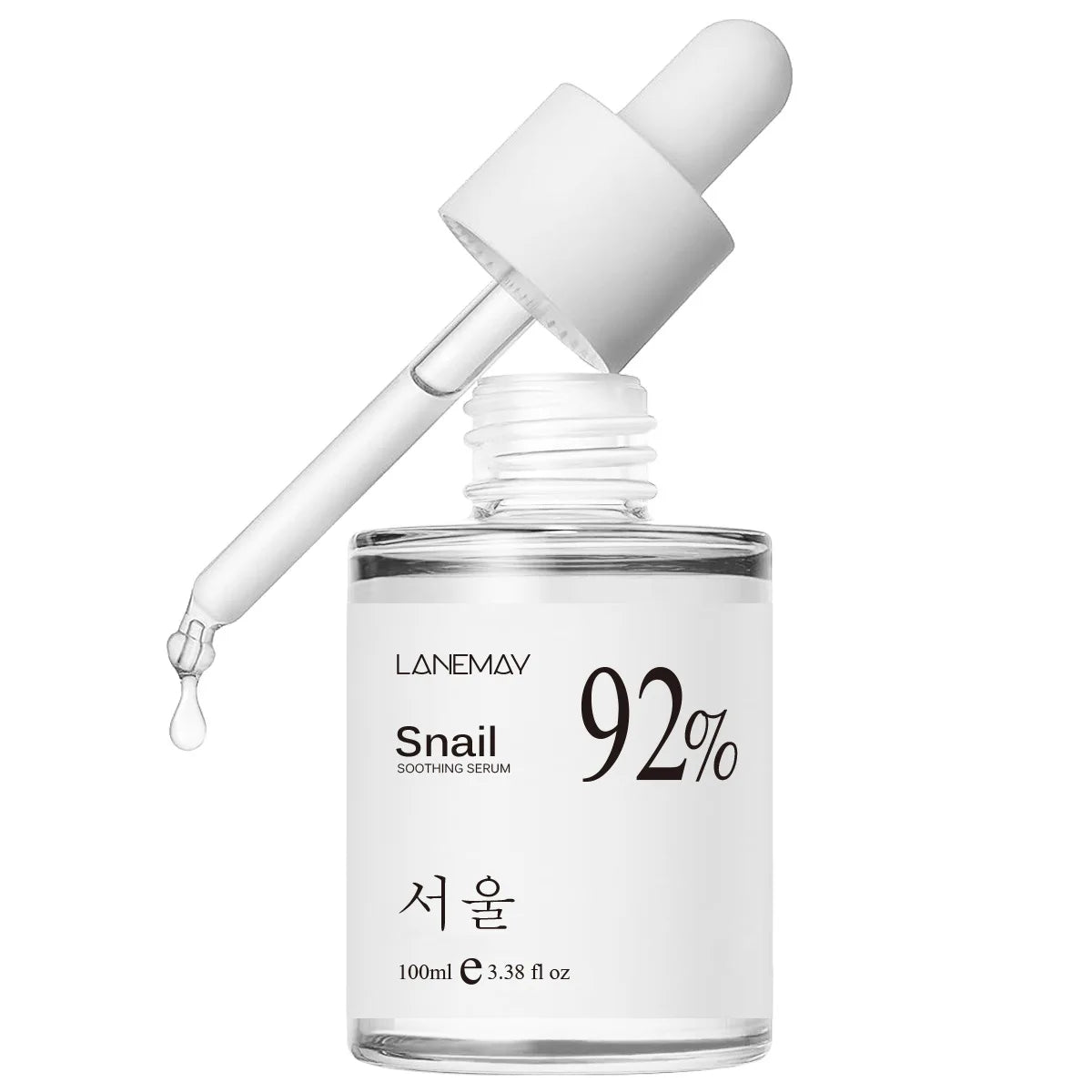 100ml 92% Snail Soothing Facial Essence Multi in One Skin Care Hydrating and Moisturizing Face Serum