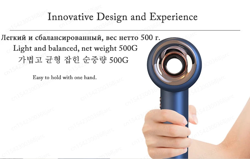 Professional Super Hair Dryer Negative Ion Quick Dry Leafless Hair dryers Salon Home Appliances Constant Temperature Hair Care