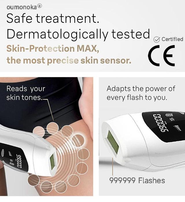 New Permanent IPL laser Hair Remover Hair Cutting Machine Straighteners Vibration Man Shaver Female Facial Hair Laser Epilator