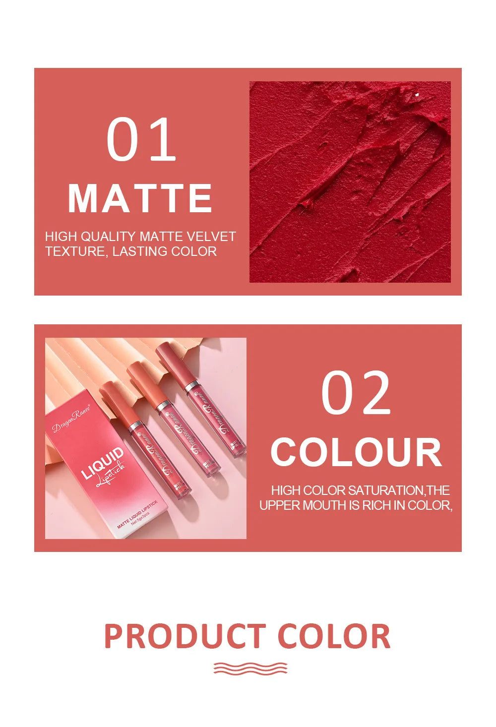 Korean Lipsticks Set Make Up For Women Beauty Cosmetics Matte Lipsticks Waterproof Long lasting The Best Liquid Lip Tint Stain