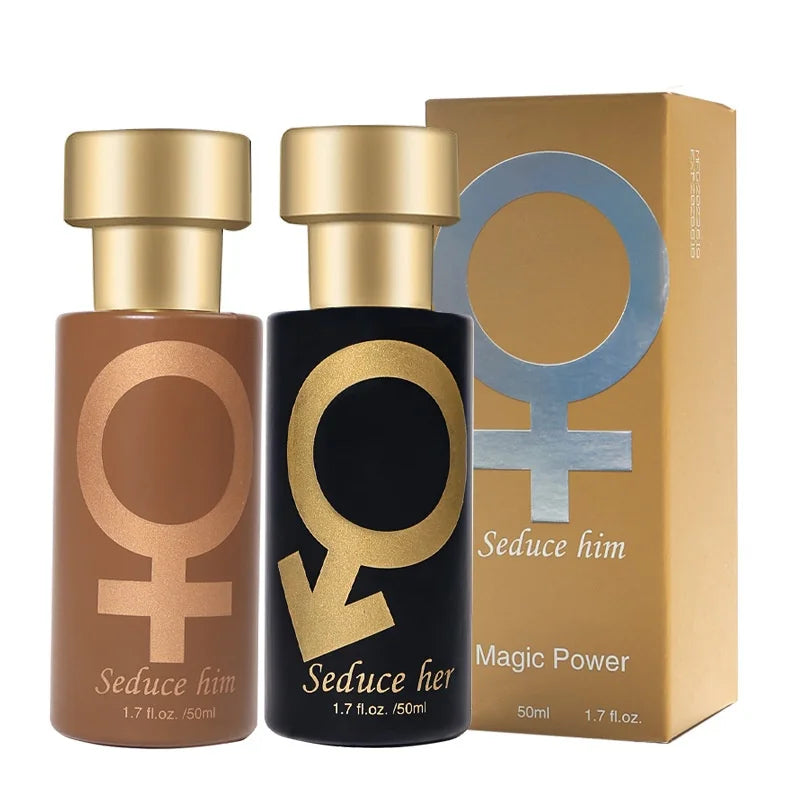 Black and Gold Dating Perfume for Men and Women Lasting Light Fragrance Feminine Charm perfume