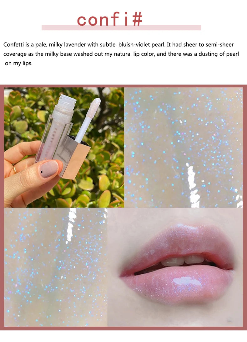 FB Gloss Bomb Cream Color Drip Lip Cream&Heat Makeup Liquid Lipstick Moisturizing Plumper Long Lasting Lipgloss 9ml