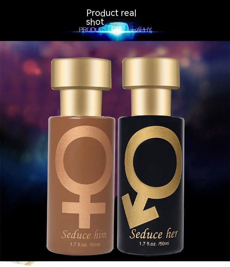 Black and Gold Dating Perfume for Men and Women Lasting Light Fragrance Feminine Charm perfume