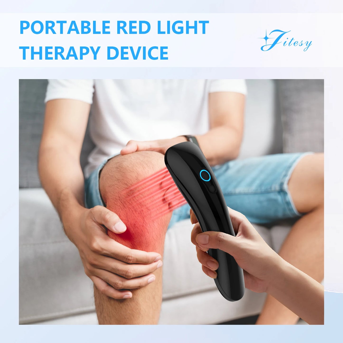 KTS Laser Therapy Device for Body Pain Relief 18x620nm Laser Diode LLLT Cold Laser Arthritis Physical Therapy Equipment Massager