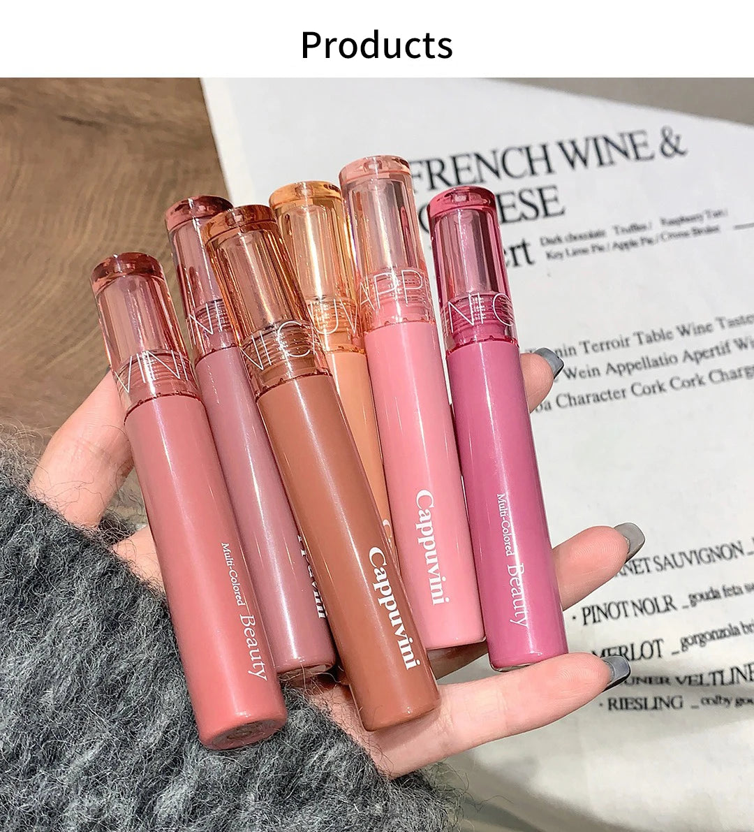 Beauty Juice lip glaze gummy jelly mirror water gloss lip glaze female affordable lipstick student makeup