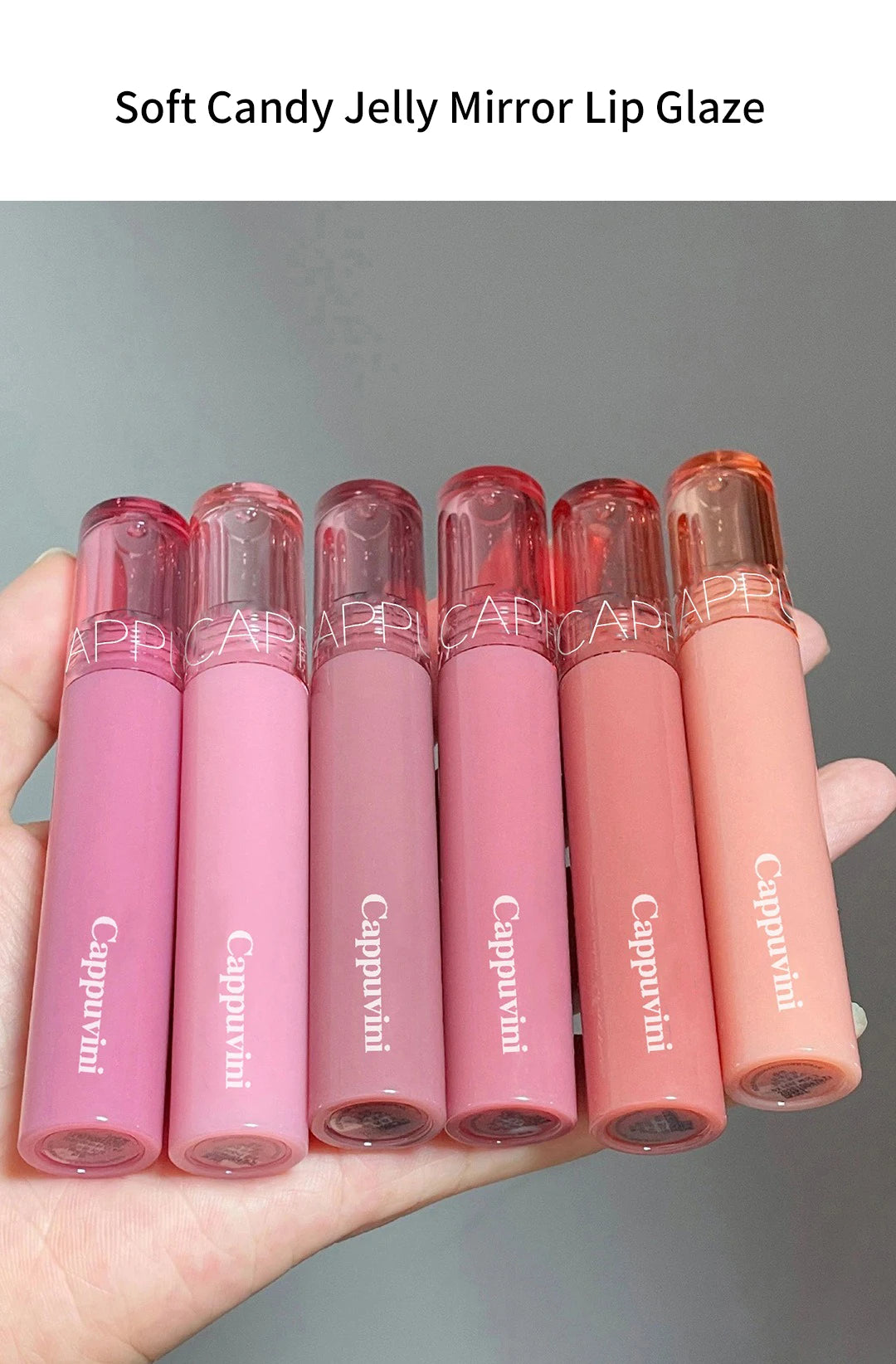 Beauty Juice lip glaze gummy jelly mirror water gloss lip glaze female affordable lipstick student makeup