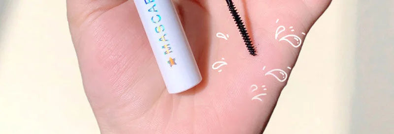 Ultra-fine Small Brush Head Mascara Lengthening Black 3D Lash Eyelash Extension Eye Lashes Long-wearing Black Color Mascara