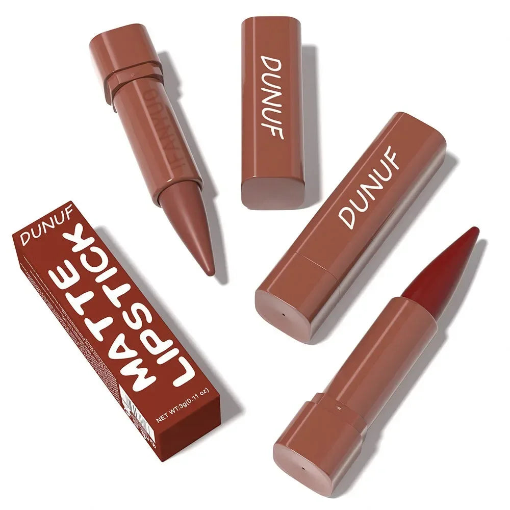 Tapered Gradient Lip Liner Matte Black Brown Velvet Lipstick Waterproof Non Sticky Contouring Tint Lipliner Crayon Lip Makeup