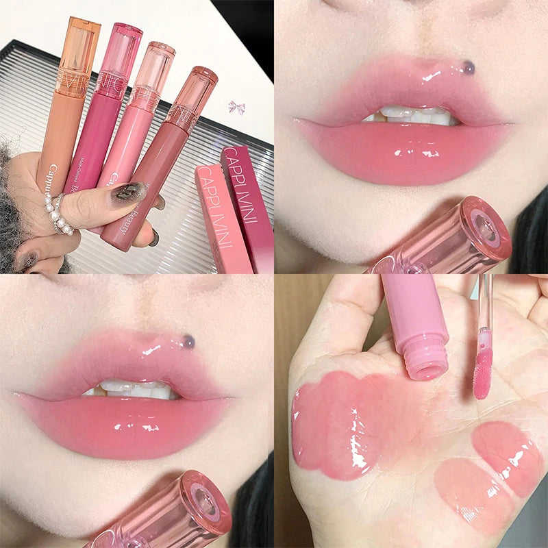 Beauty Juice lip glaze gummy jelly mirror water gloss lip glaze female affordable lipstick student makeup