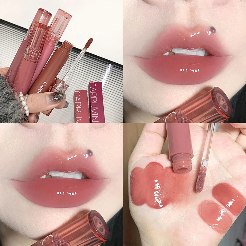 Beauty Juice lip glaze gummy jelly mirror water gloss lip glaze female affordable lipstick student makeup