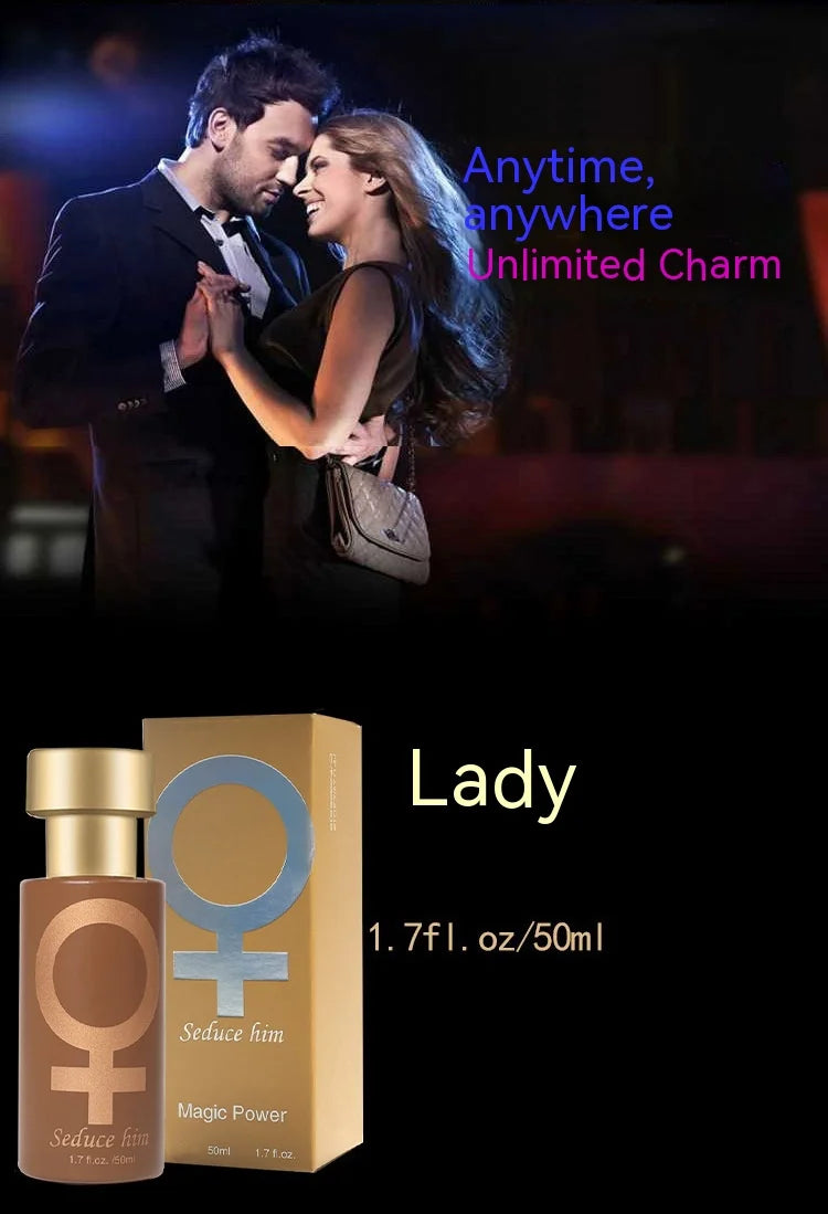 Black and Gold Dating Perfume for Men and Women Lasting Light Fragrance Feminine Charm perfume