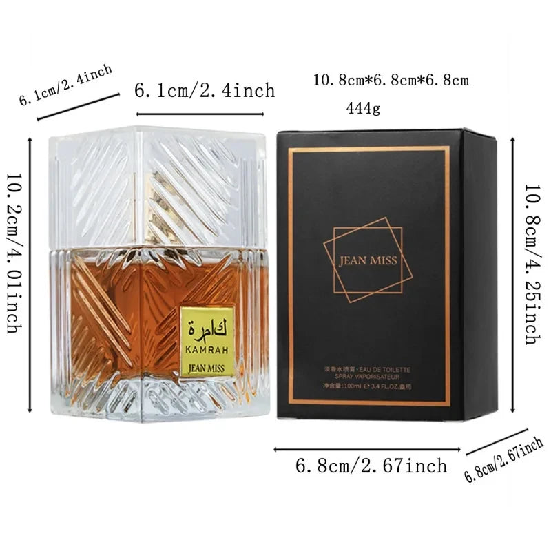 Original Arabia Men Perfume Lata Fragrance Kamla Middle East Dubai Unisex Perfume 100ml Pheromone Long Lasting Exotic Fragrance